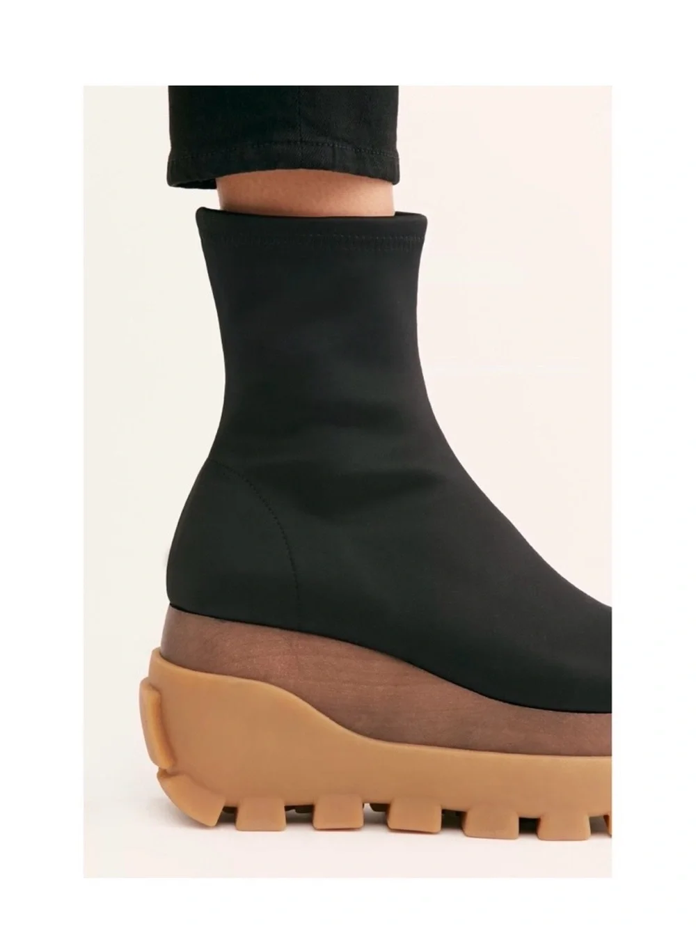 Free People x Jeffrey Campbell Platform Boots $198 Sz 9.5 Whimsy-goth